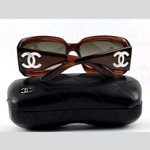 AUTHENTIC Chanel Mother of Pearl Sunglasses